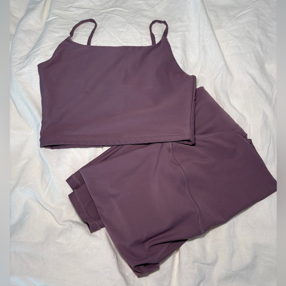 PrettyLittleThing Lavender Activewear Set